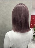 ピンクラベンダー レイヤーカット 成増地下鉄成増