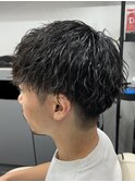 メンズマッシュ ツイストスパイラルパーマ