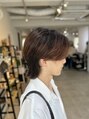 アエル キセラ川西(aeru)&nbsp;前下がりセンターパートウルフ