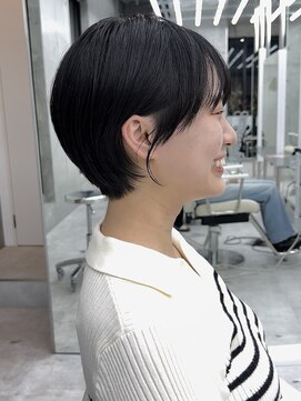 ビューブルー 亀戸錦糸町(VIEW BLUE) 美髪シアーカラーピンクブラウンショート