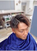 フェードカット、ツイストパーマ