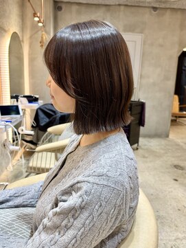 ロンド エスポワール 錦糸町(Lond espoir) ◯ イメチェン外ハネボブ美髪ワイドバング顔周りレイヤーボブ/1