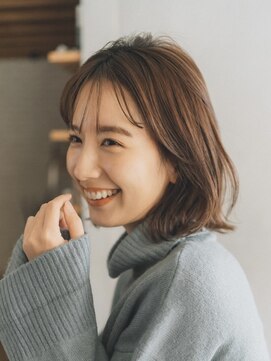 ガーデンヨコハマ(GARDEN YOKOHAMA) ボブ　くびれボブ　ワイドバング　外ハネボブ　イメチェン　美髪