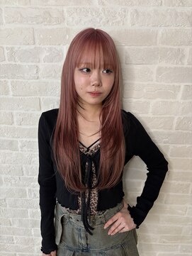 クラン バイ ナチュラル(clan by Natural) ホワイトピンクカラー/ピンクベージュカラー/レイヤーカット