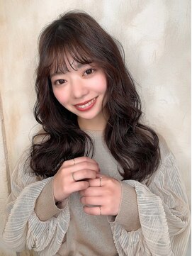 ニスル 町田店(NISURU) 似合わせカット/大人ガーリー/ダークアッシュ/着物/町田/町田駅