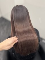 ルナス 福岡天神(LUNAS) 縮毛矯正+髪質改善トリートメント