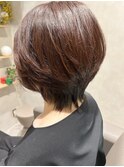 ショートウルフ　40代50代