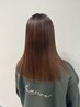カット+髪質改善酸性ストレート+スペシャルヘアケア￥25000