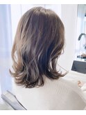 外ハネミディアム【たまプラーザ髪質改善オージュア認定サロン】