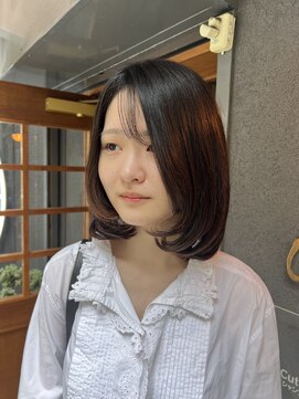 ウィーク 梅田(UiiC) ツーウェイバング/大人韓国ボブスタイル uiic umeda 中沢恵理