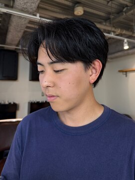 ガレージ バイ グリーン 原宿 表参道(Garage by green) 【MIIMAN】毛流れセンターパート