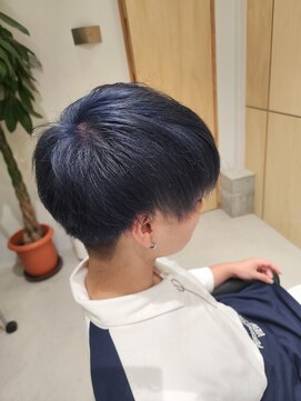 ラディウス ヘアー(Radius hair) ブルーブラック×ナチュラルマッシュ