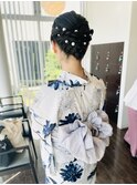浴衣着付け&ヘアセット