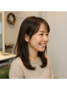 シュシュ(Chou Chou) ナチュラル感UP◎大人の柔らかミディ