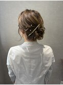 『estrela』大人可愛いアップスタイル