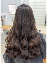 ラックスビー マーレ 沖縄うるま店(LUXBE mare) コテ巻き風パーマ