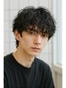 Men’ｓカット+デザインパーマ　￥18,150→￥16,335