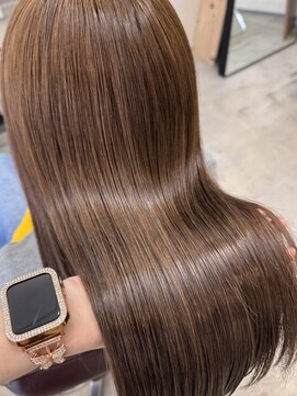 ニュイ 木更津(nuit) 着物ヘア/大人ガーリー/ダークアッシュ/似合わせカット/木更津