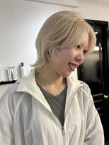 ユーリカ(Eurica)&nbsp;レイヤーカット/ショートレイヤー/抜きっぱなしブリーチ/カラー