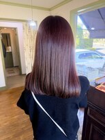 ヘアー クラフト(hair CRAFT)&nbsp;ブリーチなしボルドーカラー