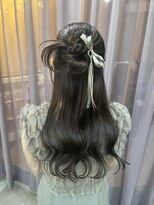 カラークチュール(Color Couture) イメチェン/ピンクベージュ/アンブレラカラー/前髪/大宮