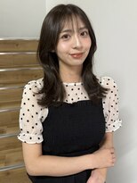 ヨーク(YOKE)&nbsp;【 YOKE 】ミディアムレイヤーミントカラーくびれヘア
