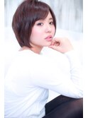 『SECIL鈴木悠』　手つかずのショートボブスタイル