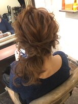 グラス 春吉1号店(glass)&nbsp;ゆるふわサイドアレンジ