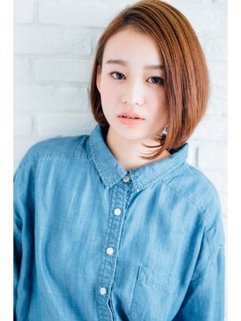 ラクシス 新都心店(Luxis) 【Luxis 新里豊】エッジの効いた耳かけボブ★