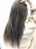 ダークシルバーストレートスタイル