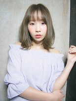 リリアン 青山(relian) カーキグレージュの柔らかハイトーンカラー☆relian青山☆