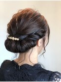 シニヨンスタイル