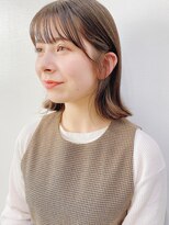 ポール(pole)&nbsp;ナチュラルな切りっぱなしボブ