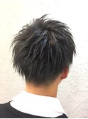 シャギーツーブロショート<メンズ/浜松町/ヒロ銀座>
