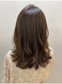 オレンジブラウン　原明日香