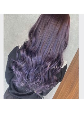 レヴェリー(REVERIE) #プルエクステ#パープルカラー