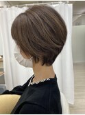【60代】ショートボブ