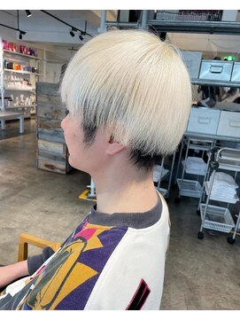 ザ オーダー(THE ORDER) メンズホワイトブロンドカラー