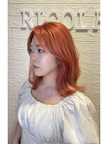 リコルヘアー(RICOL HAIR) オレンジカラー