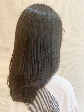 リフレアンドケア ミチ 幸町店(refre&care MICHI) 【MICHI refre店　奥原由佳】大人黒髪ロングスタイル