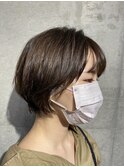 ラフショート艶髪ヘア