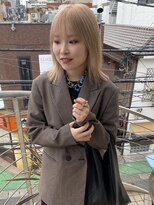 フィン(fin,)&nbsp;fin,/外ハネボブ/セクションカラー/グラデーションカラー