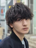 フィフス 原宿(fifth)&nbsp;波巻きスパイラルパーマツーブロックツイストスパイラルパーマ