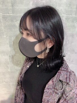 リル(lil) ダークグレー【イルミナカラー/宇都宮美容室/鹿沼美容室】