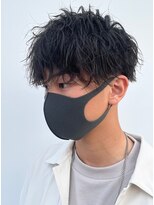 ニアウ 太田店(Niau)&nbsp;ツイストスパイラルパーママッシュメンズパーマ波巻きパーマ