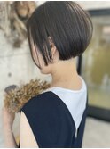 切りっぱなしボブ