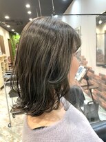 リノナ(Linona)&nbsp;20代30代40代大人可愛い/アッシュオリーブベージュ/縮毛矯正