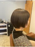 ナチュラルストレートカット