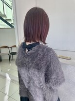 リコ ヘアアンドリラクゼーション(LICO HAIR&RELAXATION) LICO ボルドーカラー暖色カラー切りっぱなし