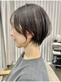 くびれショート　大人美人ショートヘア　奈良駅　田村梨乃　40代